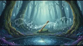 Magical Forest Ambience with Harp & Flute 🌿: Fantasy Music for Meditation, Healing & Deep Relaxation