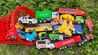 Looking for Many Beautiful Toy Vehicles! Truck Vehicles, Auto Rickshaw, Motorbike, Tour Bus, Fighter