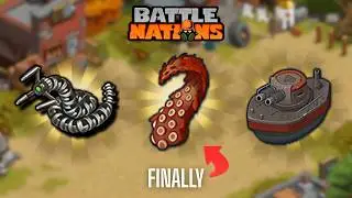 FINALLY completing the TRIO in Battle Nations