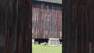 1812 barn, heritage village museum near Cincinnati Ohio