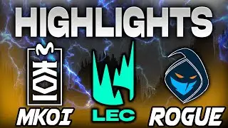 KOI VS ROGUE HIGHLIGHTS LEC 2025 WINTER SEASON - LEAGUE OF LEGENDS - JORNADA 9