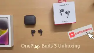 OnePlus Buds 3 | 49dB Smart ANC | Hi-Res Sound | 44Hrs Playback | Sliding Volume Control | UNBOXING🔥