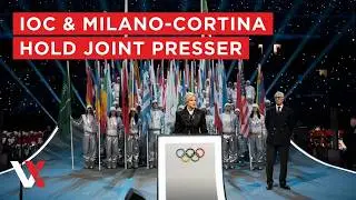 LIVE |  IOC &  Milano-Cortina Hold Joint News Presser  | Preparations & Key Updates| VERTEX