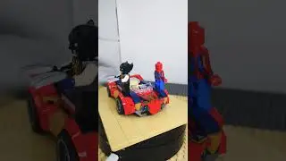 lego Spiderman and venomized wolverine