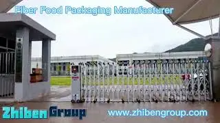 100% Home Compostable Plant Fiber Food Packaging