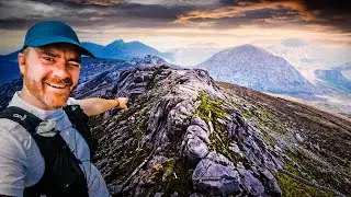 RUNNING SLIEVE BINNIAN via Silent Valley & Wee Binnian // Trail Running Vlog
