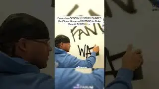 Fanum just spray the clover boys house 😂😂 #fanum #fypシ #cloverboys #streaming #clips