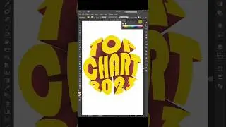 3D Text  Wrap text into Shapes Vector Art  Vector Illustration
