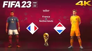 FIFA 23 - France vs. Netherlands - FIFA World Cup Qatar Final | PS5&trade; Gameplay [4K 60FPS] Next Gen