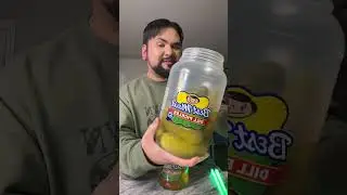Pickled Cheese! 🤔 🧀 #shorts  #recipe #pickles #pickle #cheese #tastetest #food #foodreview