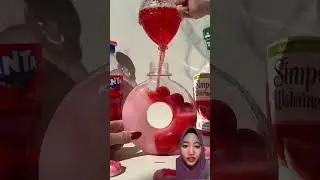 BOTOL DONAT ISI DUA #cocktail #drink #satisfying #aesthetic #diy #fyp #video #viralshorts #donat