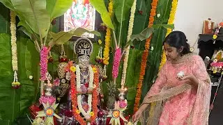 వరలక్ష్మి వ్రతం || Silver Flower Basket || Bangalore || Mounisha Tanadars