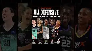 WNBA ALL DEFENSIVE SECOND TEAM 🚨