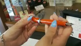penna stilografica aurora optima flex orange - #CasadellaPenna1937