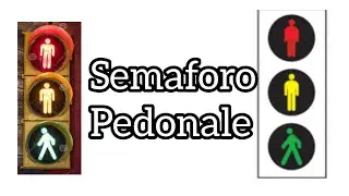 Semaforo pedonale🚥.الدرس 7.patente b🚘✅️