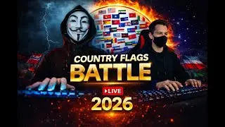 Geography Flag Challenge - Learn Country Flags 2026 🤗🌏🎼☑️ part 1 #flag #countryflags #worldflags