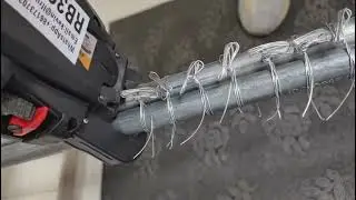 Rebar Tier Gun Tying Show use RUNSUN Binding Wire Coil