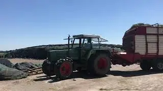 Fendt 611 LS Strautmann 230 DO Silieren Schnitt II