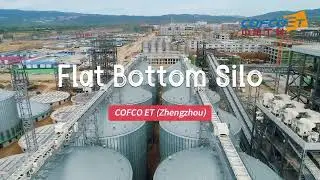 flat bottom silo for grain and seeds