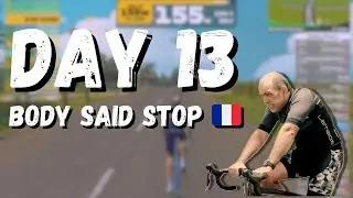 Zwift Day 13 in France Fatigue Hit Hard, So I Stopped Early