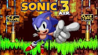 Sonic 3 A.I.R - Time Traveling in Angel Island!
