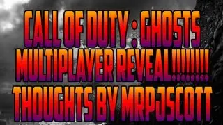Cod Ghosts Reveal Thoughts Feat MrPJScott