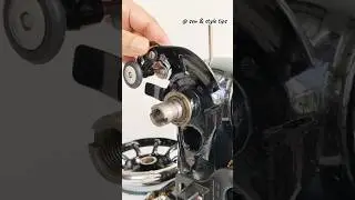 Bobbin winder loose? Here's the quick fix you need ✅ #sewingmachinerepair #ussewtips #silaimachine
