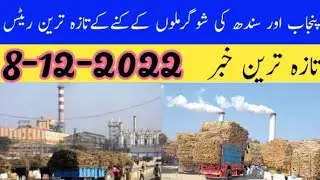 Sugarcane latest rate punjab and sindh sugar mill 2022 | All sugar mill rates in pakistan