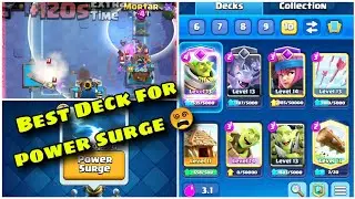 Best Deck For power Surge event | Clash Royale #bestdeck #event