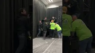 Stacking 1,200+ Pounds of BASSBOSS Speakers&mdash;By Hand!