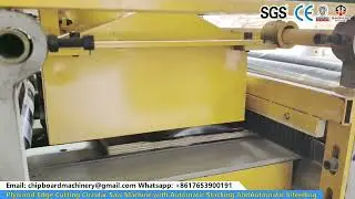 Plywood edge cutting saw machine with AUtomatic stacking and Automatic infeeding