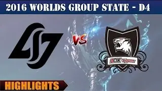 [Highlights] CLG vs ROX - LoL WCS 2016 D4 - Oct 02, 2016 | Counter Logic Gaming vs ROX Tigers