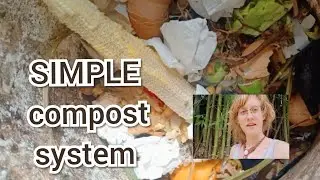 EASY compost system on our homestead, use all your ressources on your property