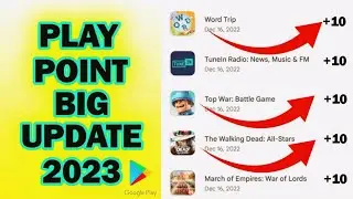 Play Point Update 2023 || Earn Play Point In Google Play Store || Google Play Points