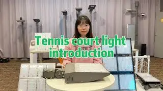 Tennis court light introduction