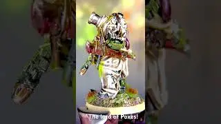 The lord of poxes is done! His pistol glows with grandfathers love  #edit #warhammer40k #deathguard