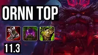 ORNN vs GNAR (TOP) | 7/0/7, 900+ games, Godlike | KR Diamond | v11.3