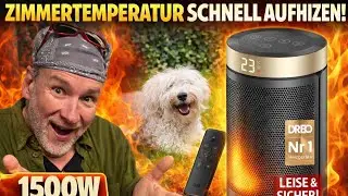 Leise, schnell & sparsam! ❄️🔥 Der Dreo Heizlüfter! Energiesparende Heizung für Bad oder Schlafzimmer