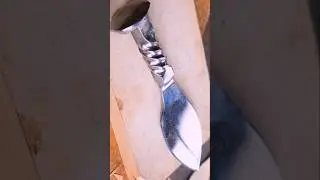 I made 1999$ knife from rusty chiesel