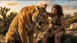 Life Million Years Ago: Girl Steals Tiger From Men