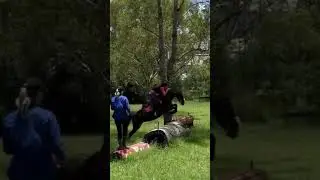 SCOPE!!!almost fell off td&hellip;#horse#blowup#equestrian