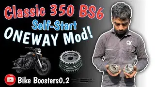 Bullet Classic 350 BS6 ka Self Oneway kaise change karein? Full Process video..