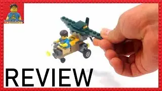 LEGO Monthly Mini Model Build Jungle Glider Review set 40284