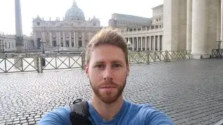 Exploring Rome! Pt 02. Vatican City. Travel Vlog 13.