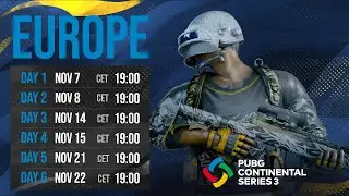 PCS3 Europe Finals &bull; Day 2 &bull; PUBG Continental Series