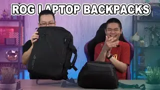 Quick Look at ROG Laptop Backpacks: ROG RANGER & ROG ARCHER