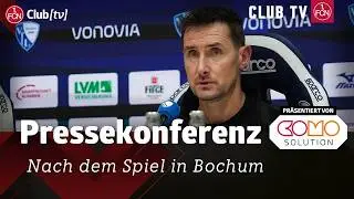 Die Pressekonferenz mit Uwe R&ouml;sler & Miro Klose nach dem Spiel gegen Bochum 1:1