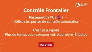 Brussels Airport - Border Control (FR)