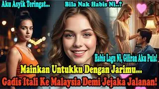 Terpikat Alunan Muzik Jejaka Malaysia, Pewaris Piza 100 Tahun Itali Nekad Tinggalkan Segalanya!