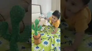 Raees #baby getting instant #reaction 😄